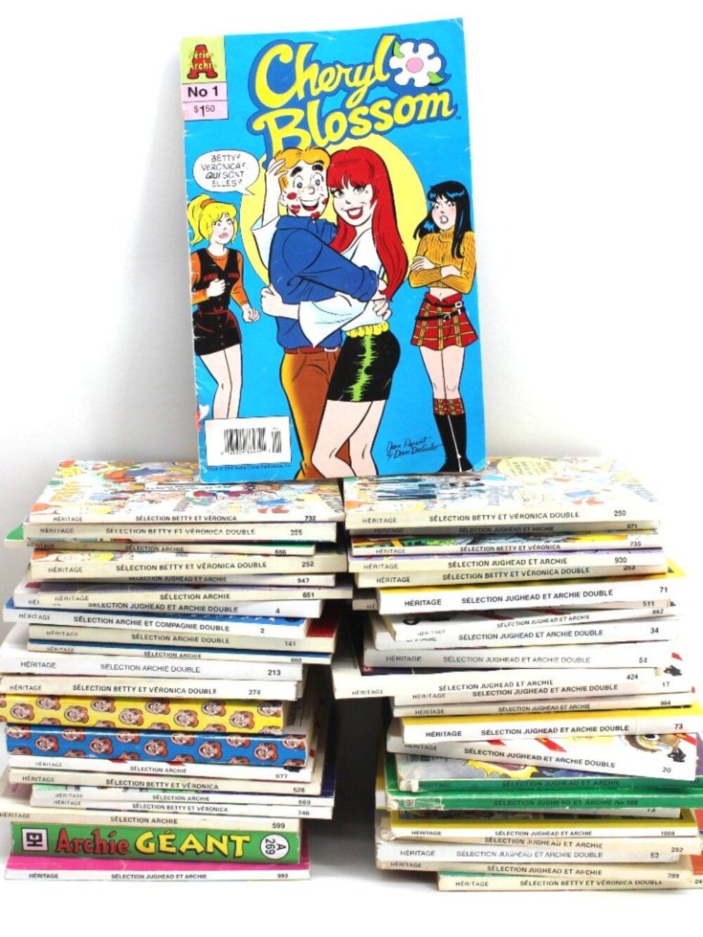Lot 46 VTG mixed Jughead,Archie, Betty et Véronica, Cheryl Blossom French
